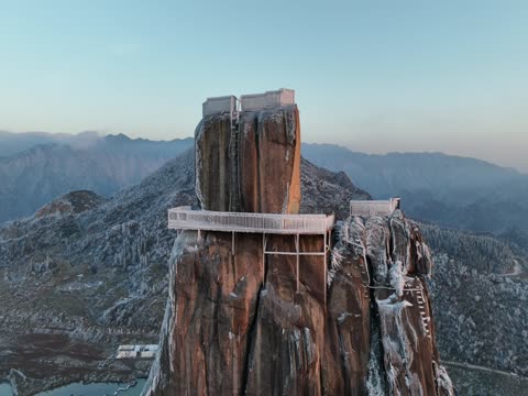 湖南郴州  苏仙区  五盖山  滑雪场 