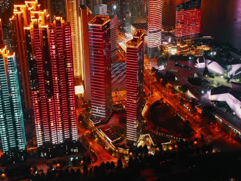 长沙北辰三角洲航拍 湖南湘江 长沙晚霞 长沙日落 长沙城市地标 长沙航拍 长沙三馆一厅 长沙沿江风光