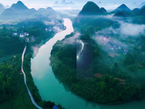 一湾略水
