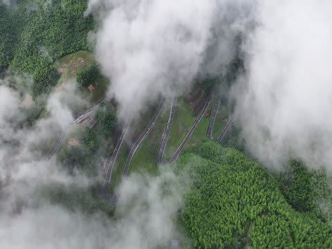 郴州市  苏仙区  王仙岭  晨雾 
 盘山  农村公路  人间仙境  